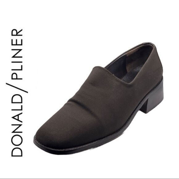 Donald Pliner Brown Slip On Shoes Size 5.5 - Picture 1 of 2